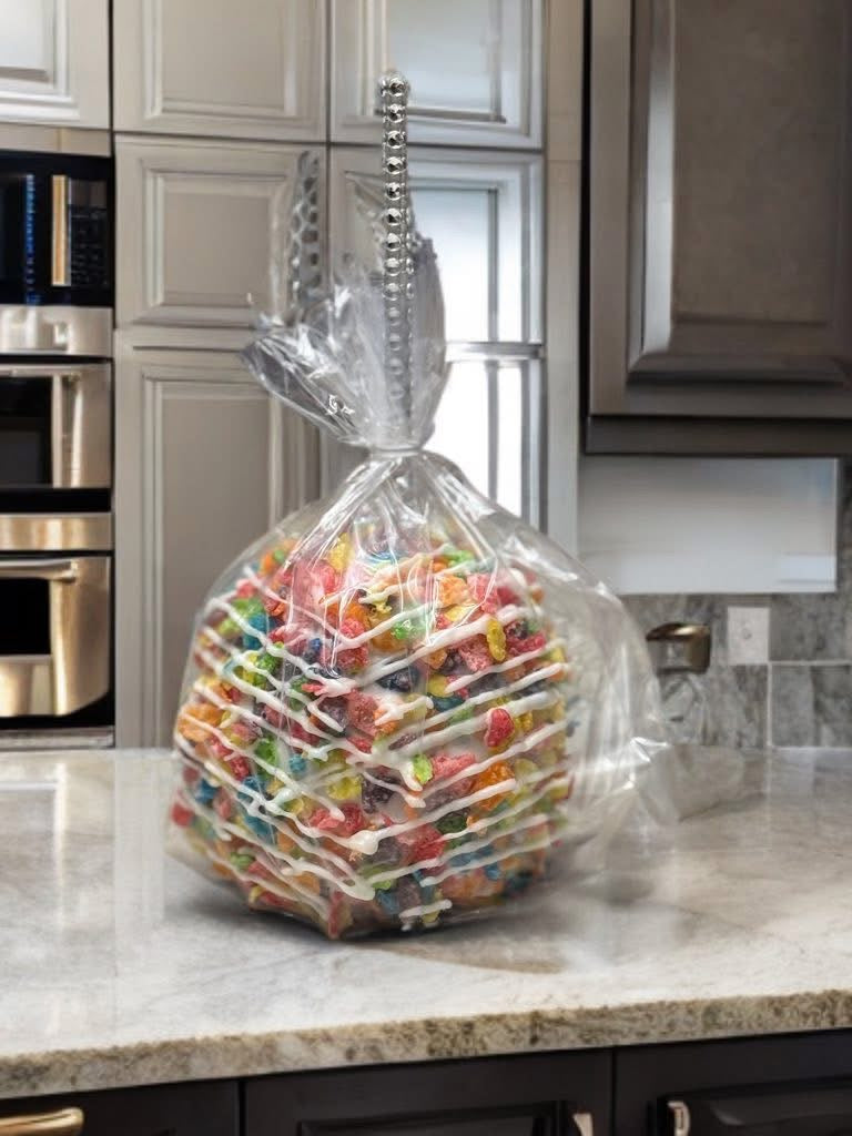 Fruity Pebbles White Chocolate Caramel Apple